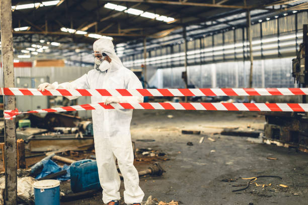 Professional Odor Removal technician working in Wayne, NJ